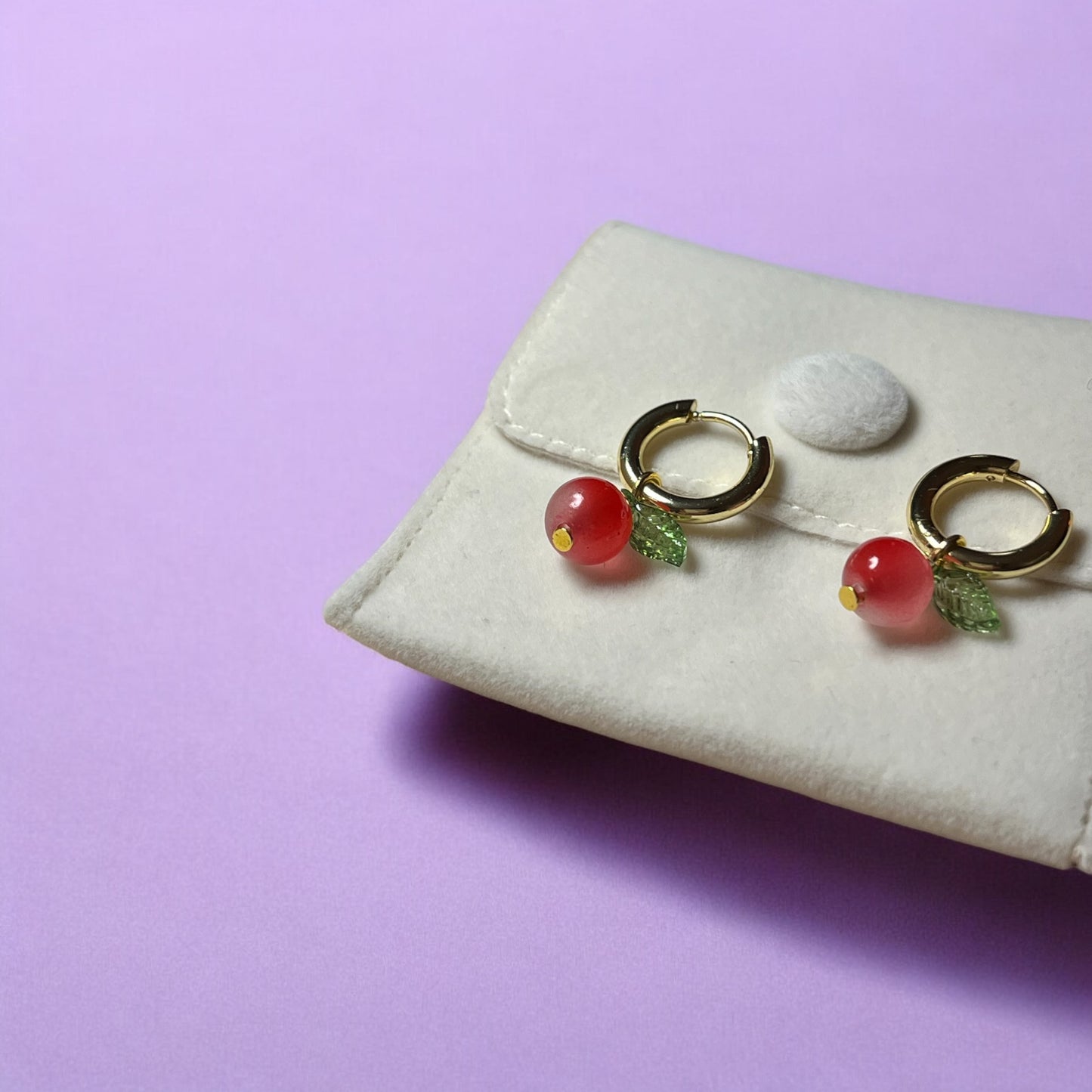 Lingonberry Stick S earrings