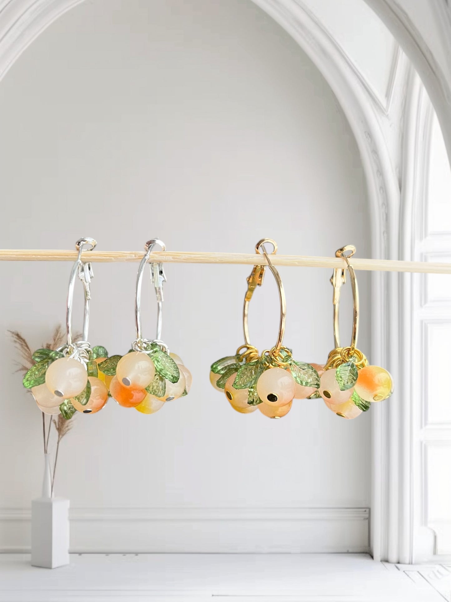 Cloudberry Loop earrings