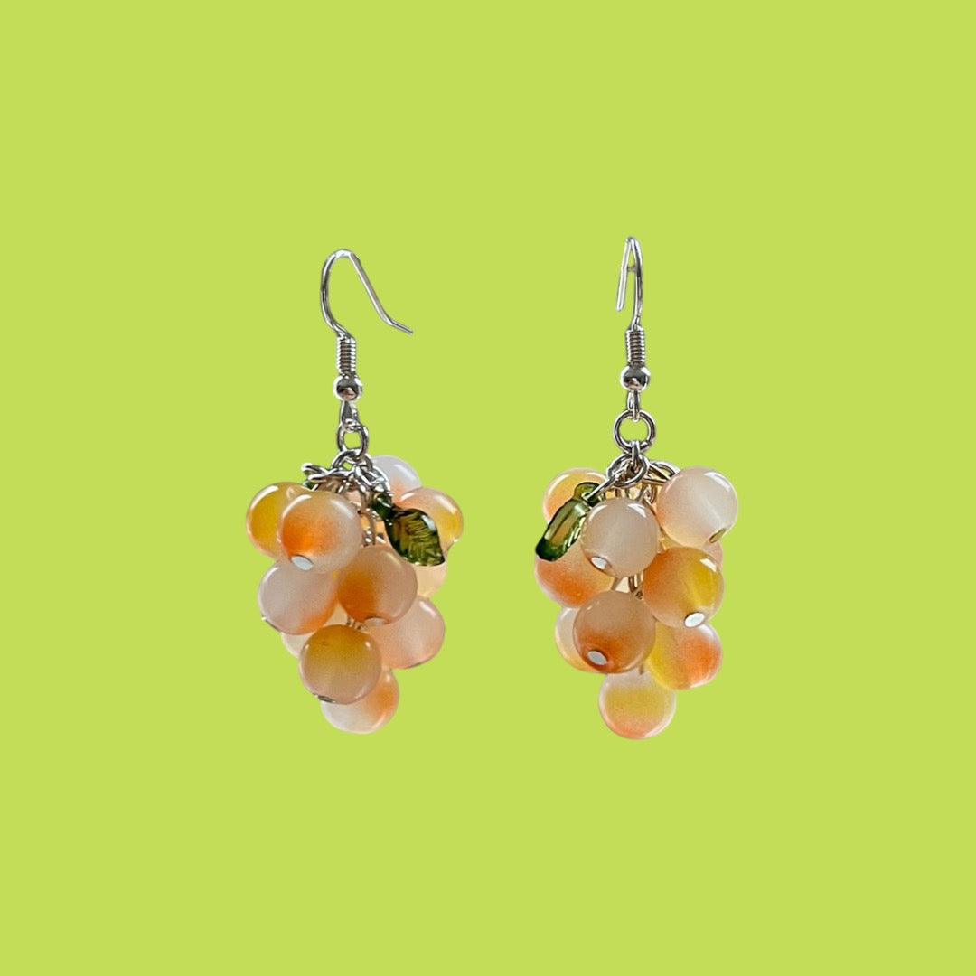 Cloudberry M earrings