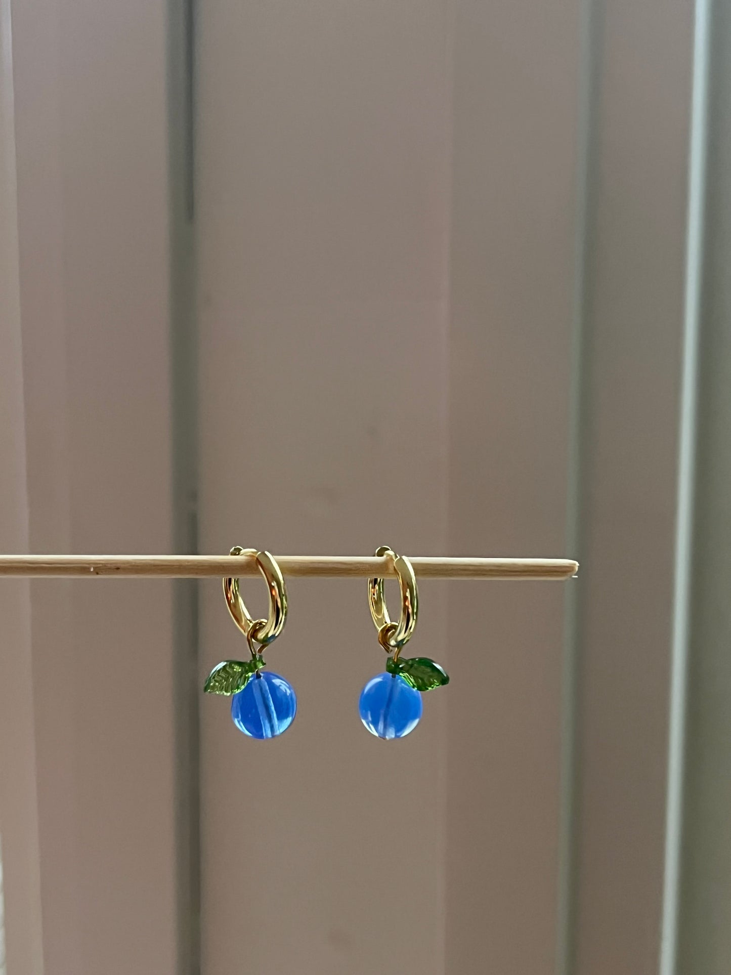 Blueberry Stick S earrings