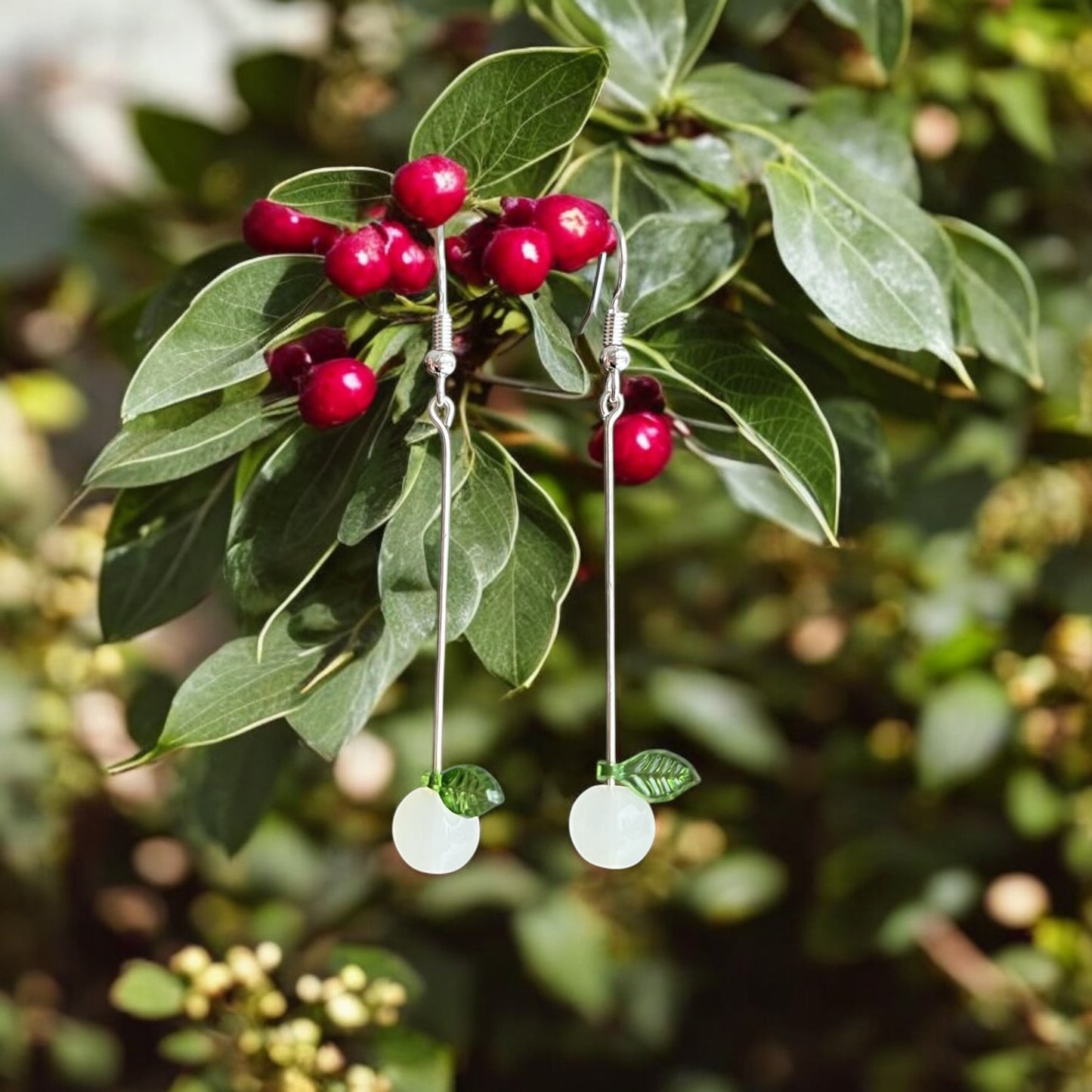 Whitecurrant S earrings