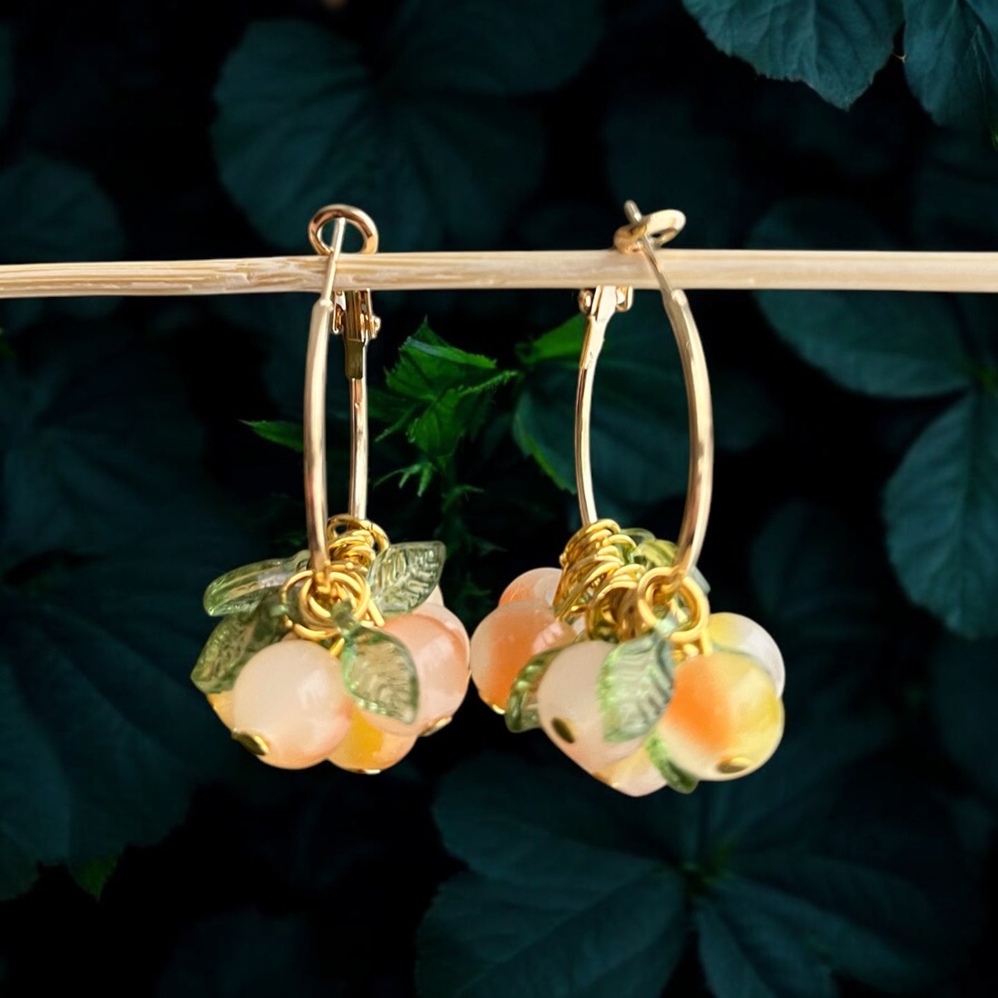 Cloudberry Loop earrings