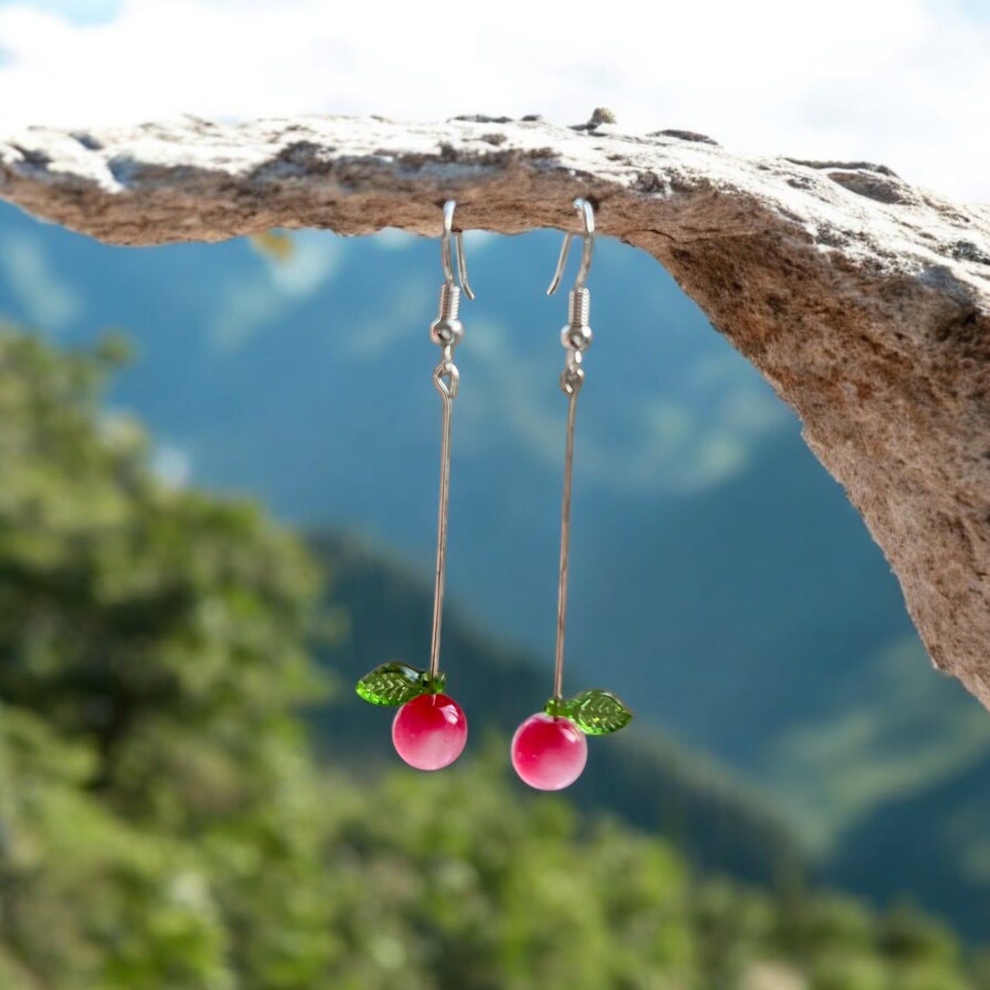 Lingonberry S earrings