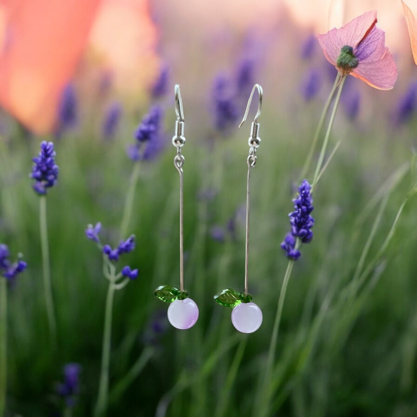 Blackcurrant S earrings