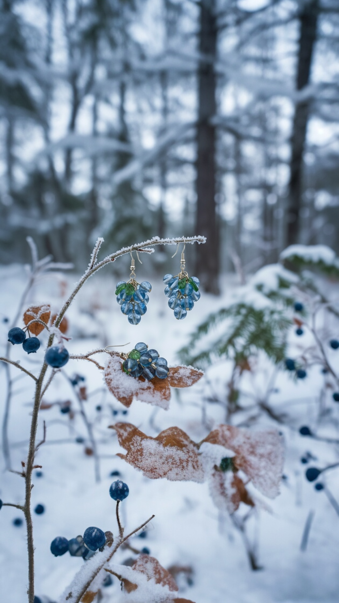 Blueberry M earrings